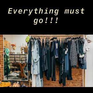 EVERYTHING MUST GO!!!